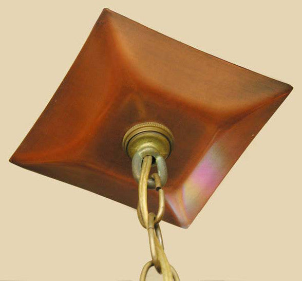1990 Joan Carson ポストモダンアートミラー Art Nouveau Lantern – James Mattson Coppercraft