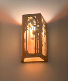 Rectangular Sconce - Shadow landscape